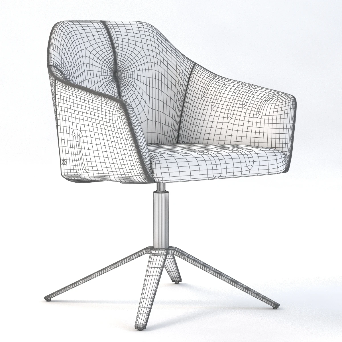 Easy Chair Ds-279-101 By De Sede 3D Model_09