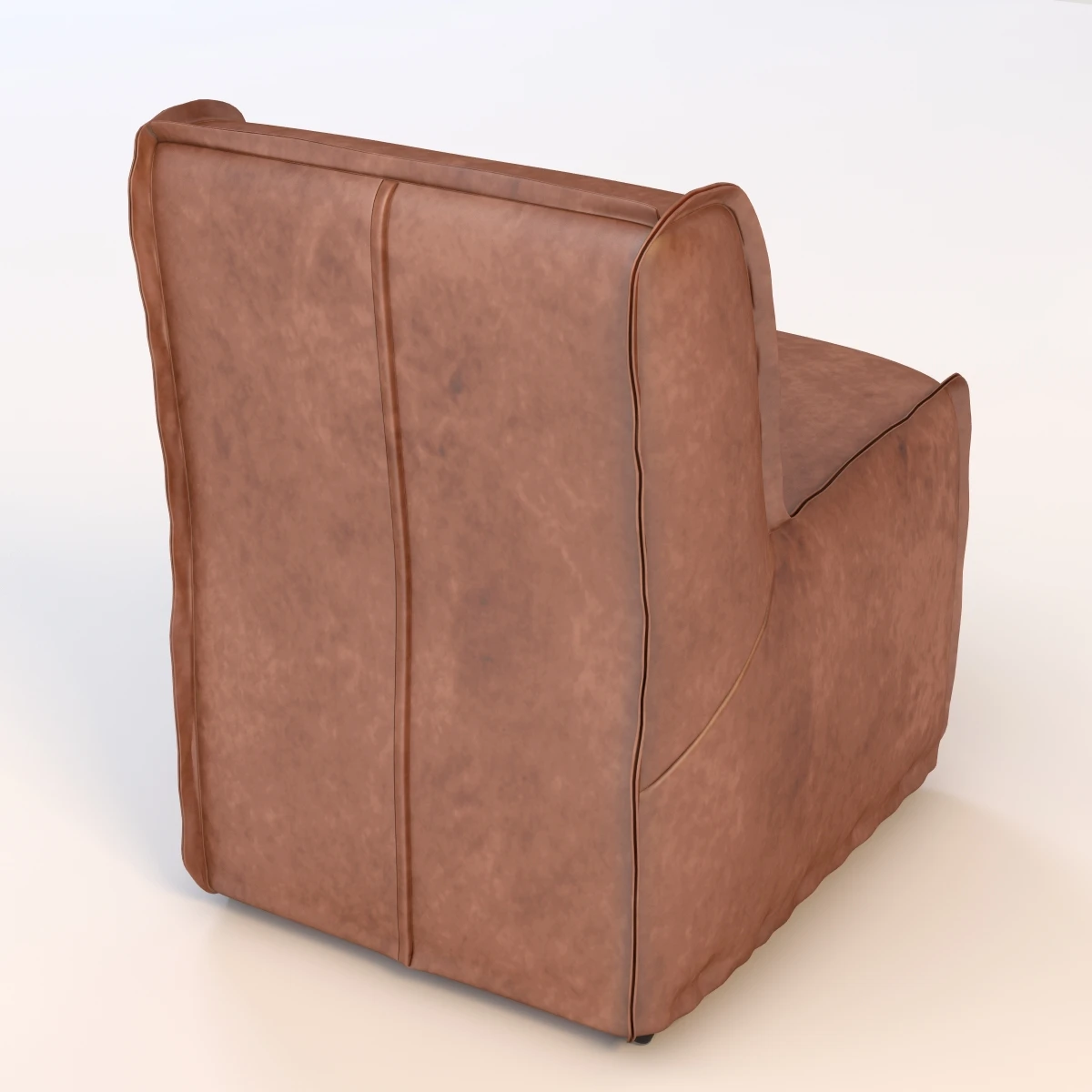 Bruno Leather Side Chair 3D Model_04
