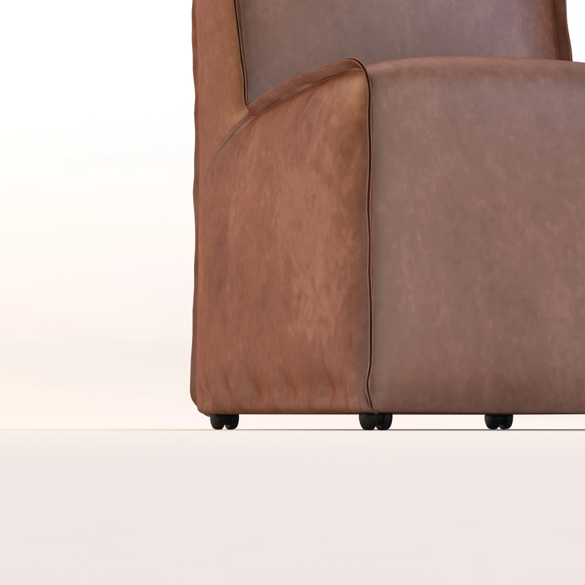 Bruno Leather Side Chair 3D Model_06