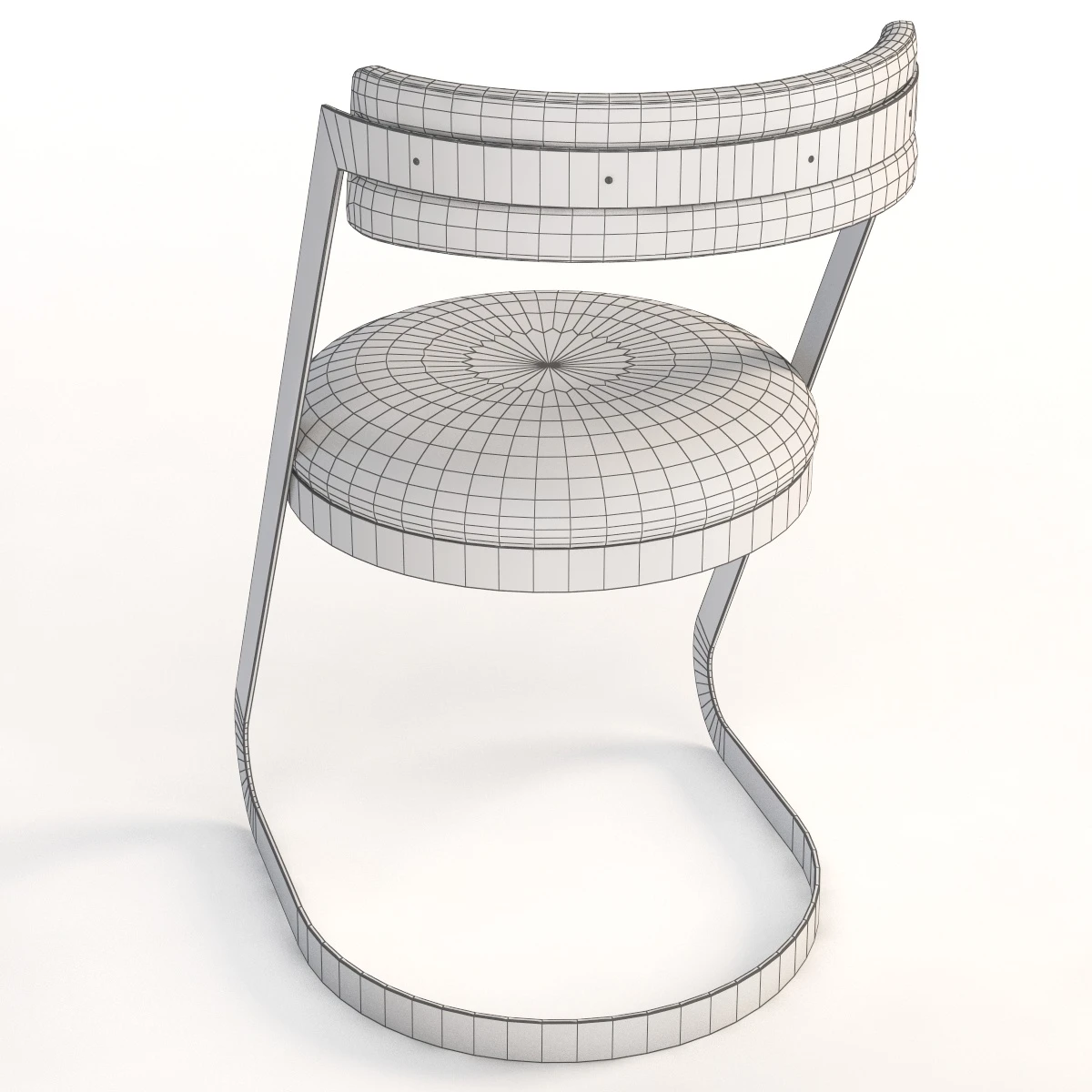 Farrah Dining Chair 3D Model_013