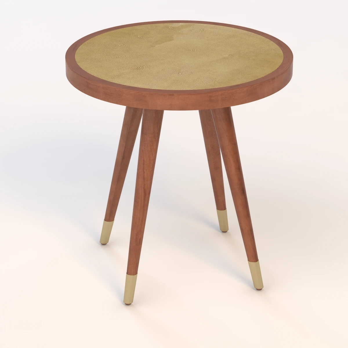 Four Legged Palecek Bond Side Table 3D Model_04