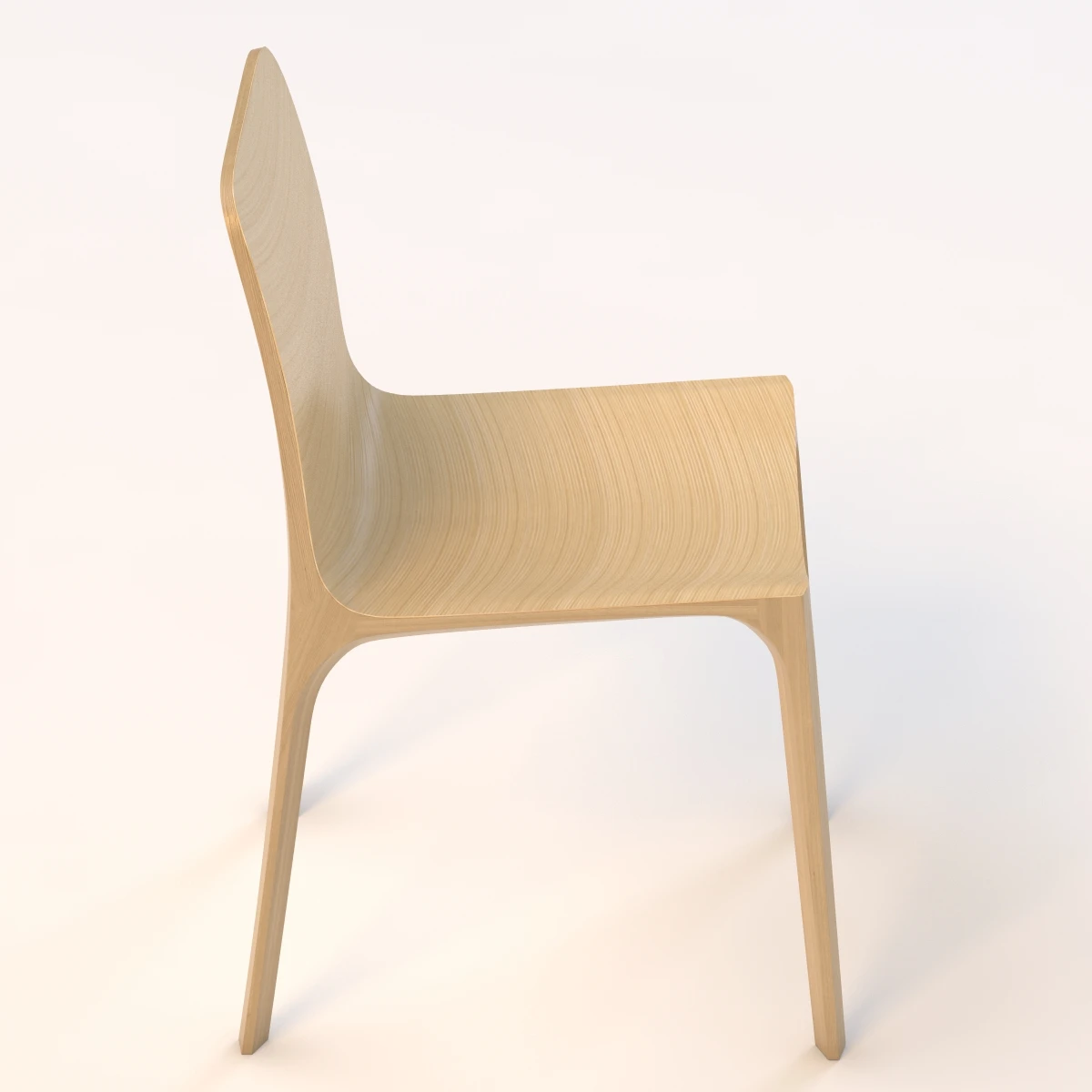 Frida Chair 752 by Pedrali 3D Model_03