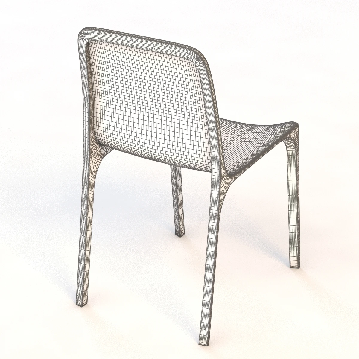 Frida Chair 752 by Pedrali 3D Model_013