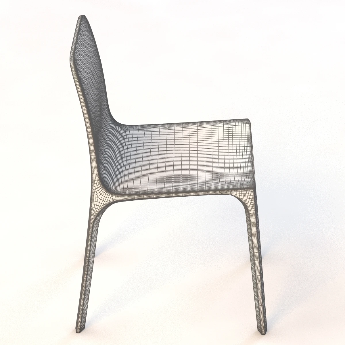 Frida Chair 752 by Pedrali 3D Model_011