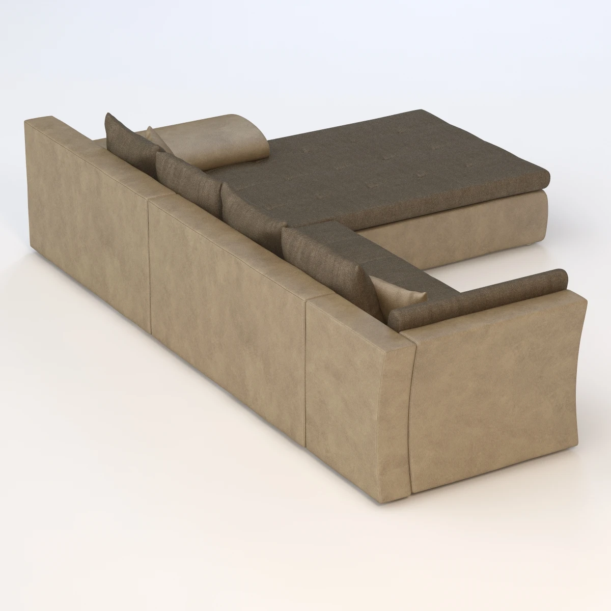 Gardini L Kanape Sofa 3D Model_03