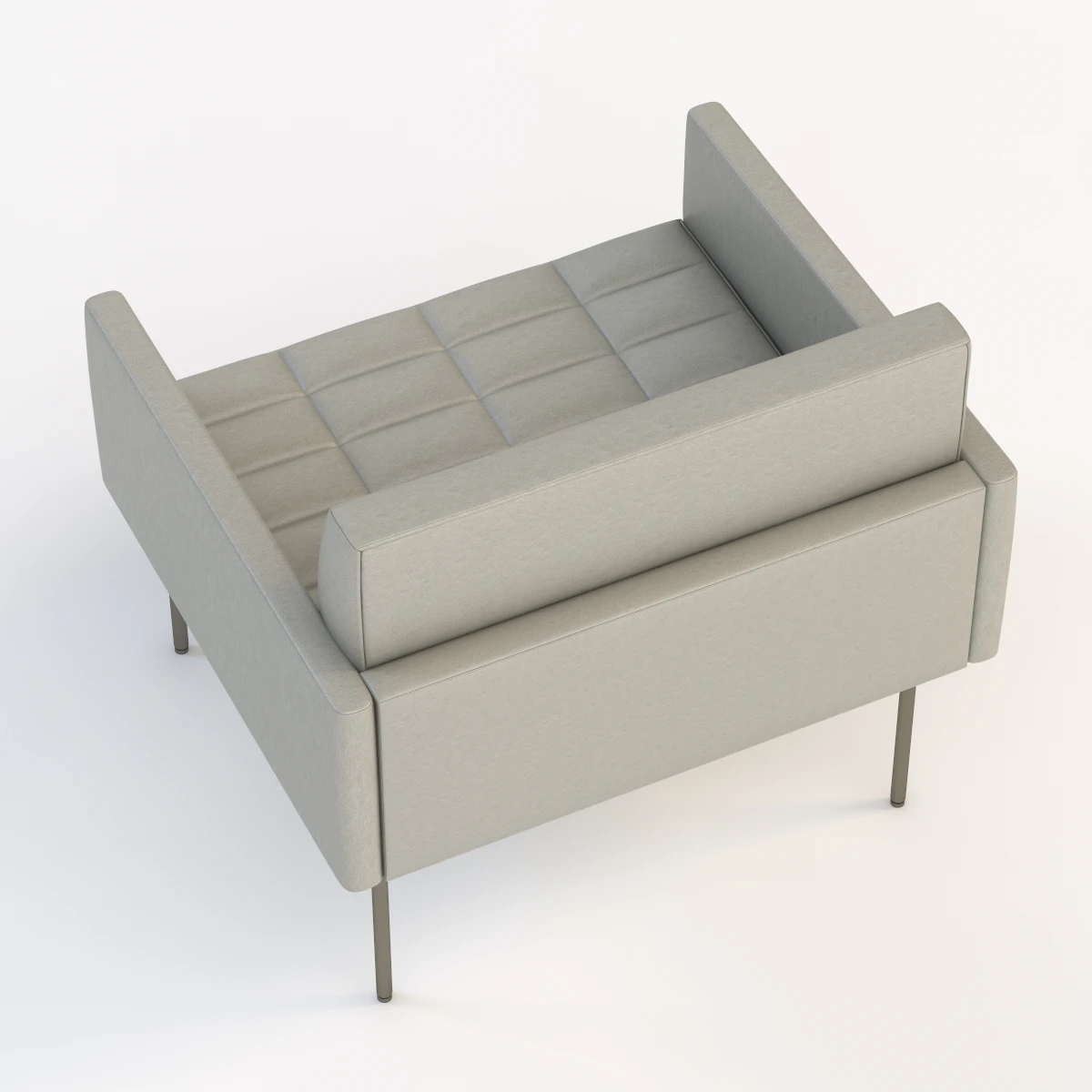Geiger Tuxedo Component Lounge Chair 3D Model_05