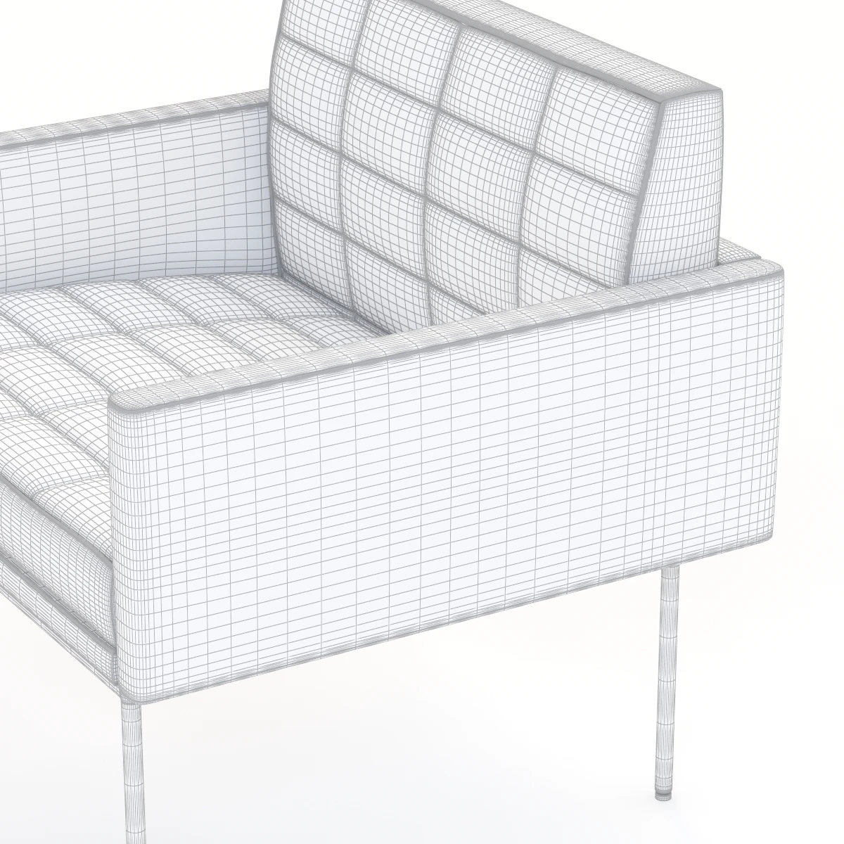 Geiger Tuxedo Component Lounge Chair 3D Model_08