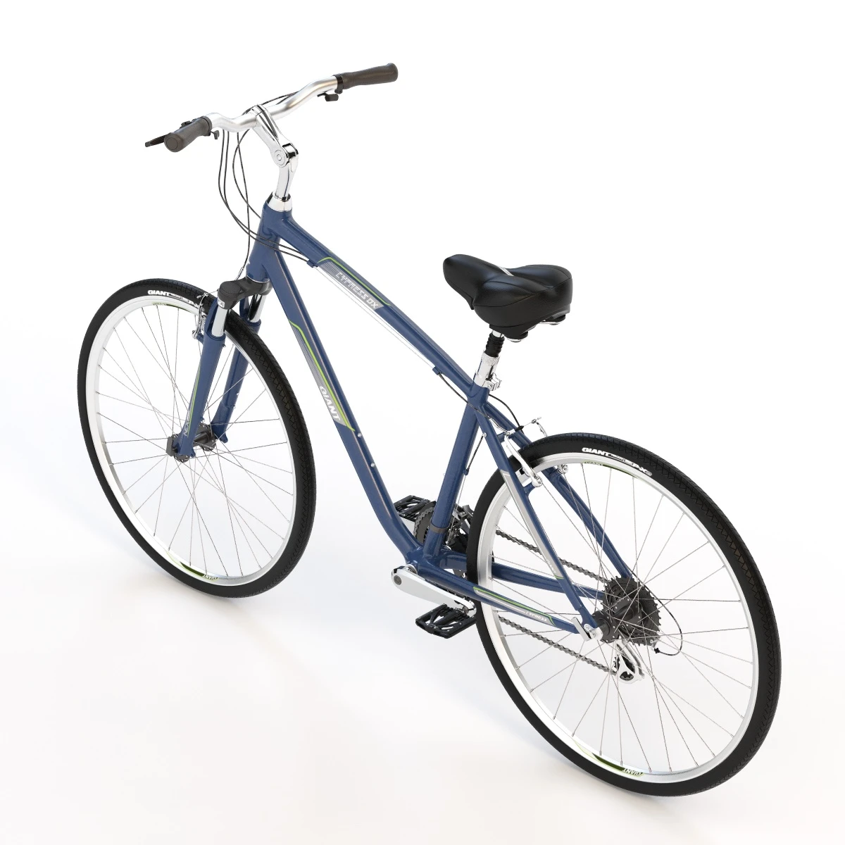 Giant Cypress Dx Deep Blue Bi-Cycle 3D Model_03