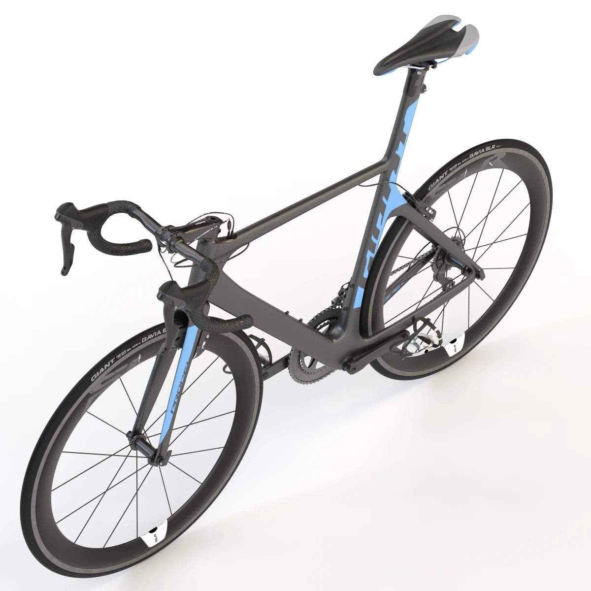 Giant Propel Advanced Sl-2 Blue-Ash Lightweight Sprinter Bicycle 3D Model_08