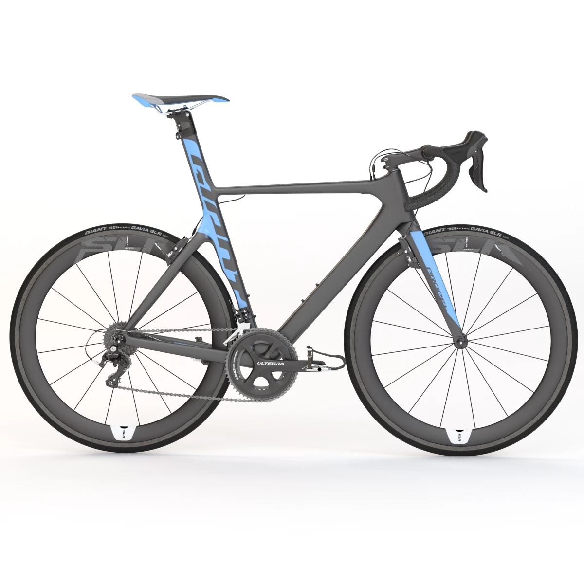 Giant Propel Advanced Sl-2 Blue-Ash Lightweight Sprinter Bicycle 3D Model_04