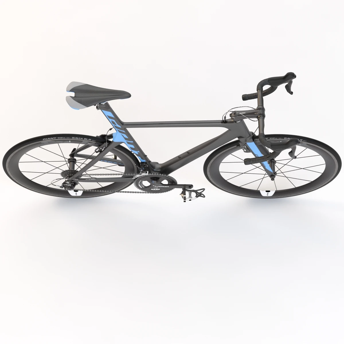 Giant Propel Advanced Sl-2 Blue-Ash Lightweight Sprinter Bicycle 3D Model_06