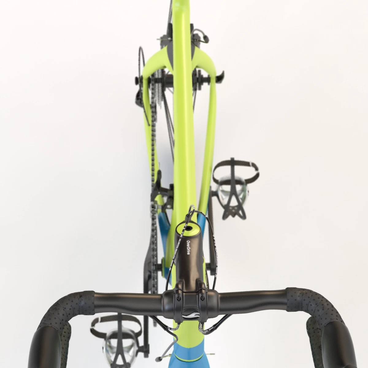 Giant Propel Advanced Sl-2 Green-Blue Lightweight Sprinter Bicycle 3D Model_013