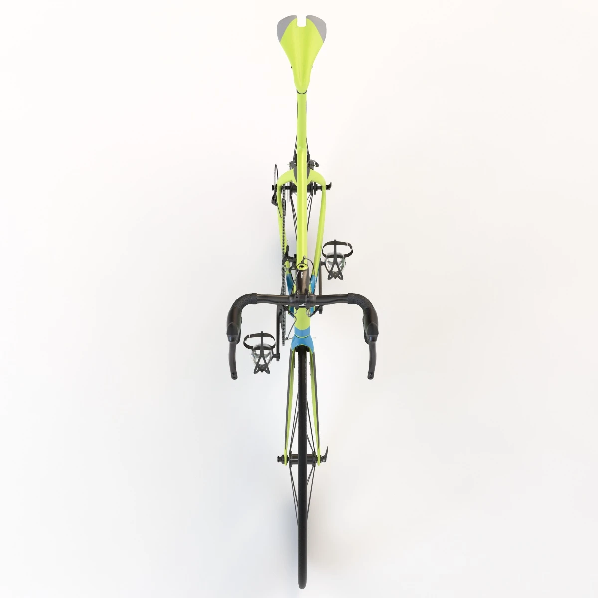 Giant Propel Advanced Sl-2 Green-Blue Lightweight Sprinter Bicycle 3D Model_07