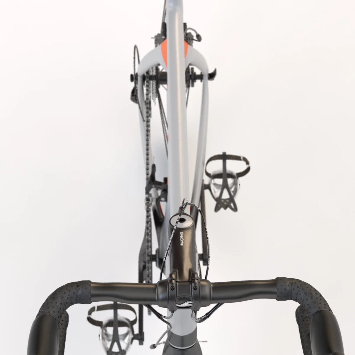 Giant Propel Advanced Sl-2 Orange Grey Black Lightweight Sprinter Bicycle 3D Model_013