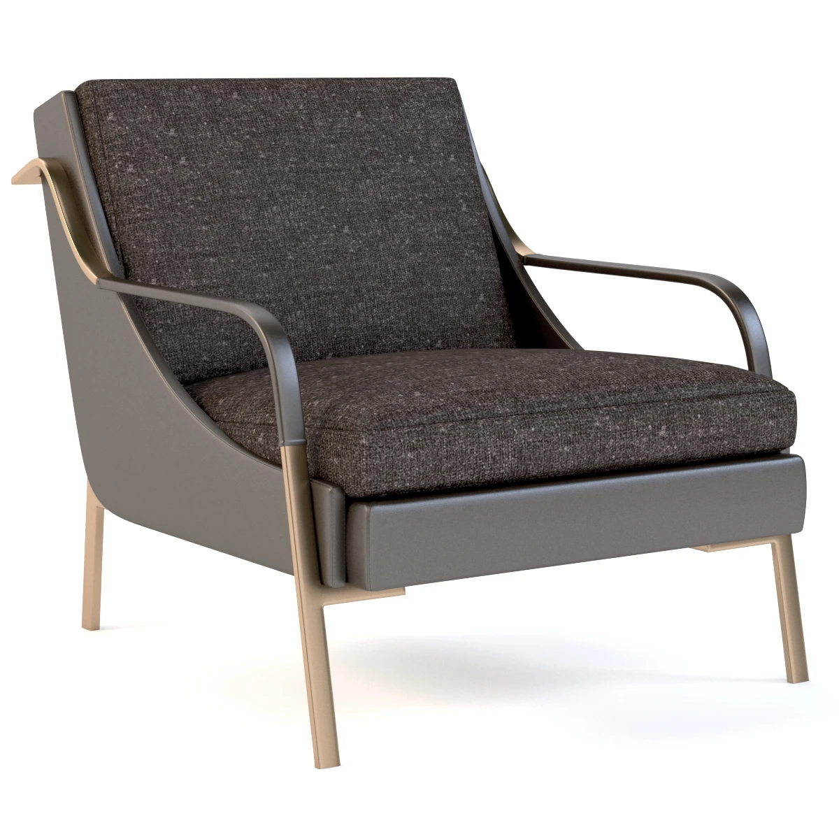 Harlow Lounge Chair 3D Model_01