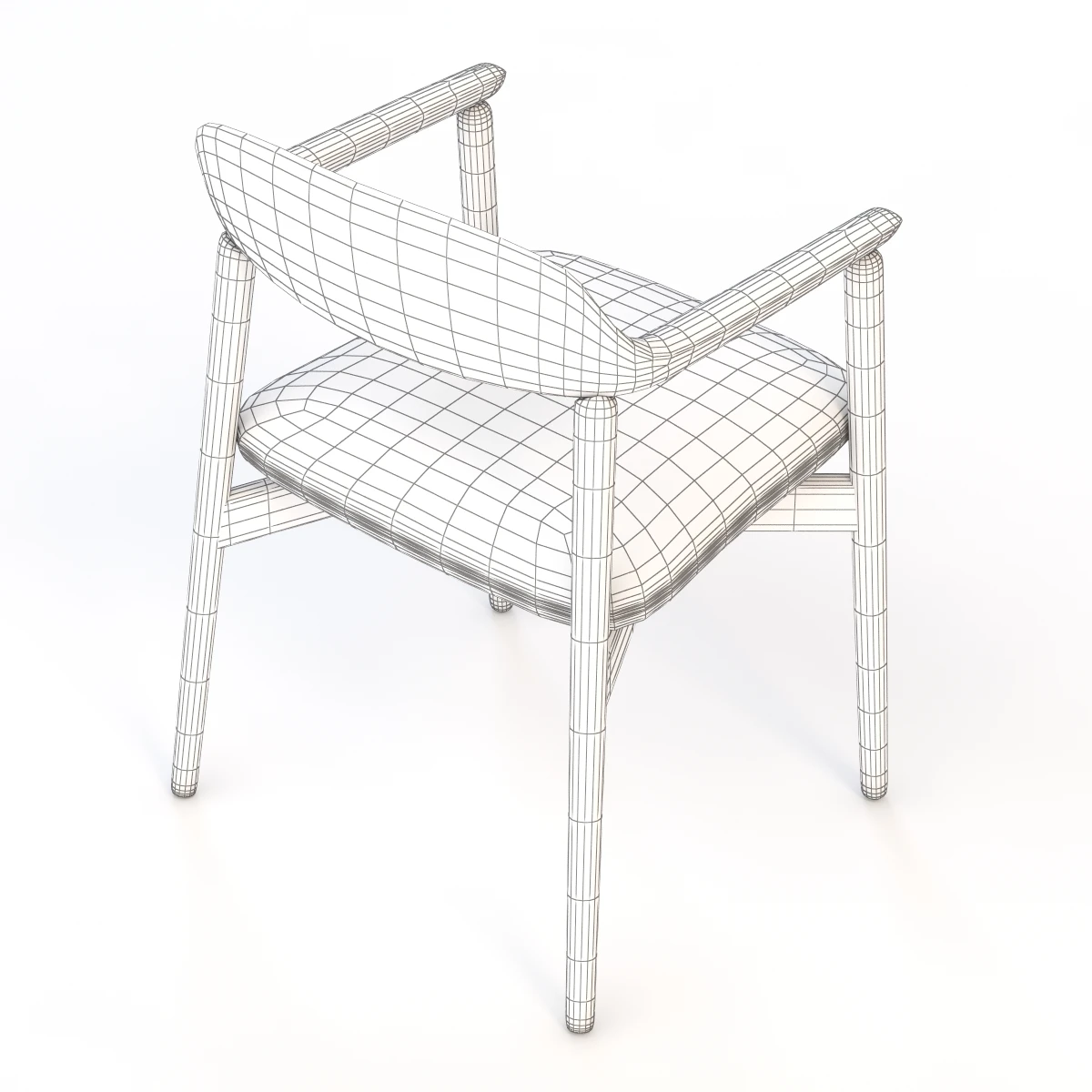 Herman Miller Cross Hatch Side Chair 3D Model_014