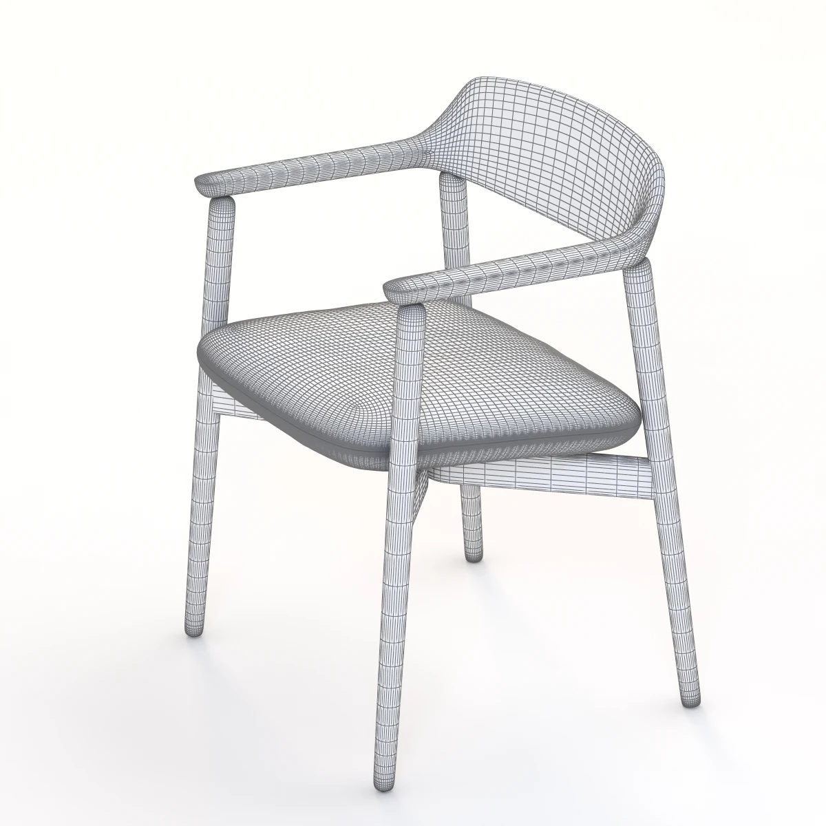 Herman Miller Cross Hatch Side Chair 3D Model_015