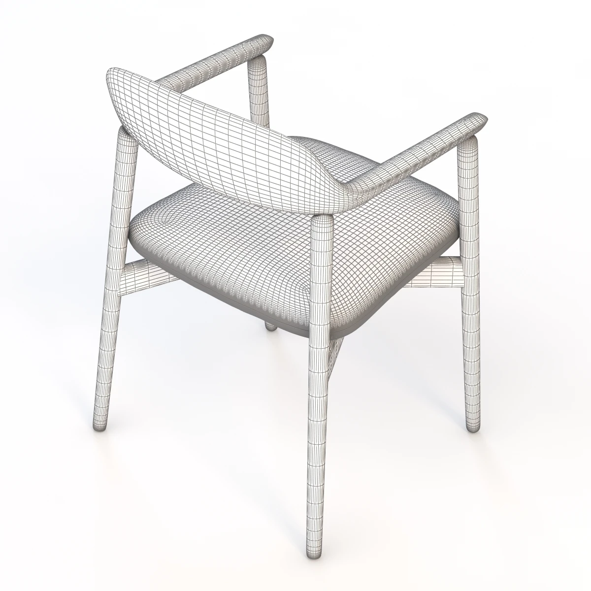 Herman Miller Cross Hatch Side Chair 3D Model_013