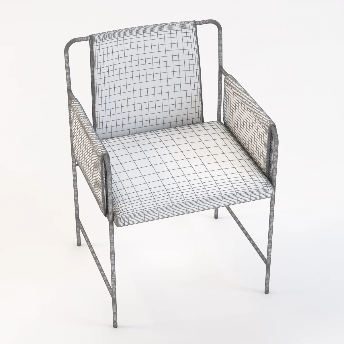 Hermanmiller Ward Bennett Envelope Chair 3D Model_010