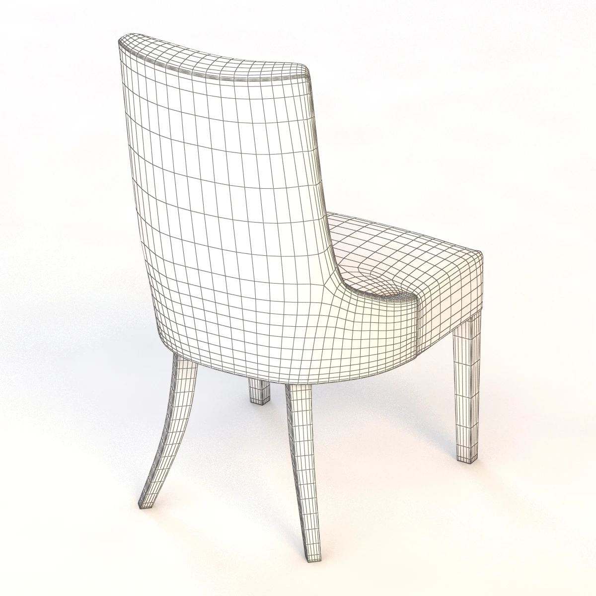 Gilda Dining Chair 3D Model_011