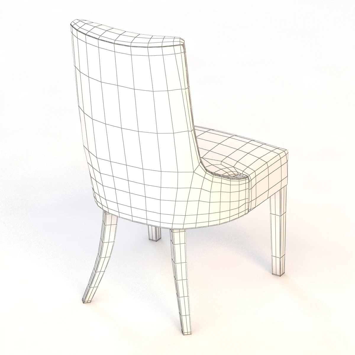 Gilda Dining Chair 3D Model_012