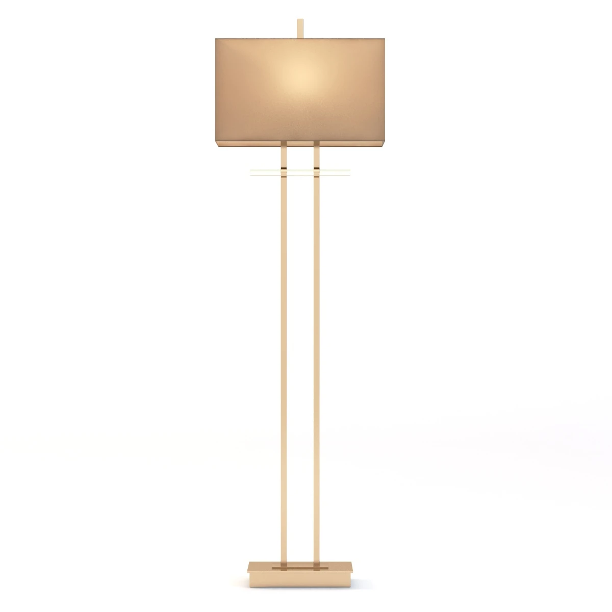 Glass Floor Lamp 3D Model_05