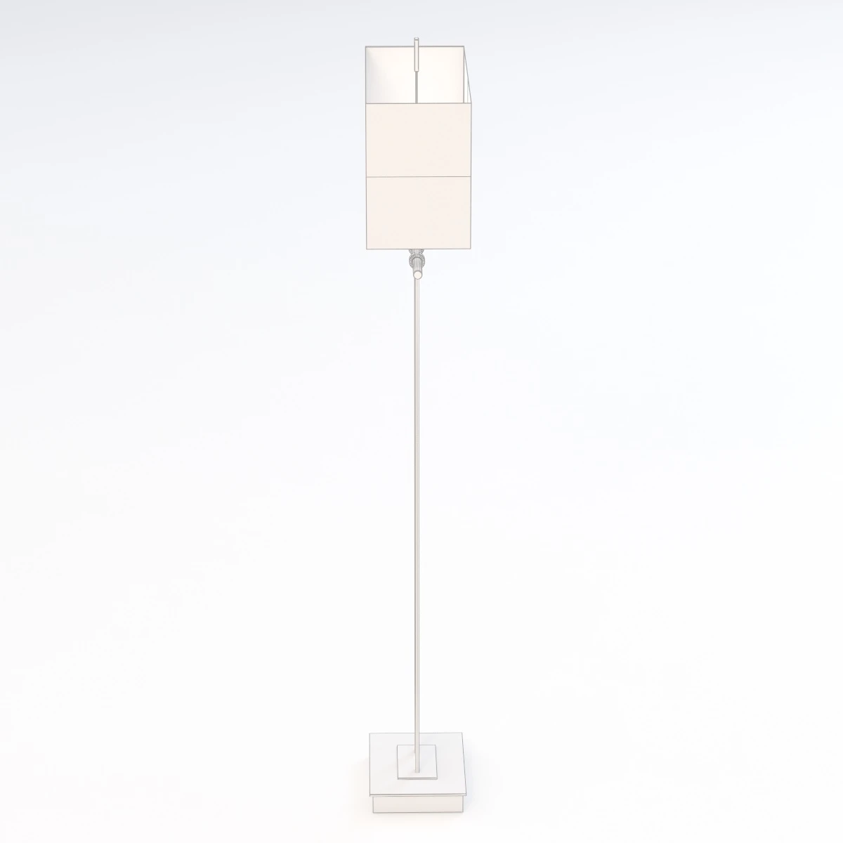 Glass Floor Lamp 3D Model_010