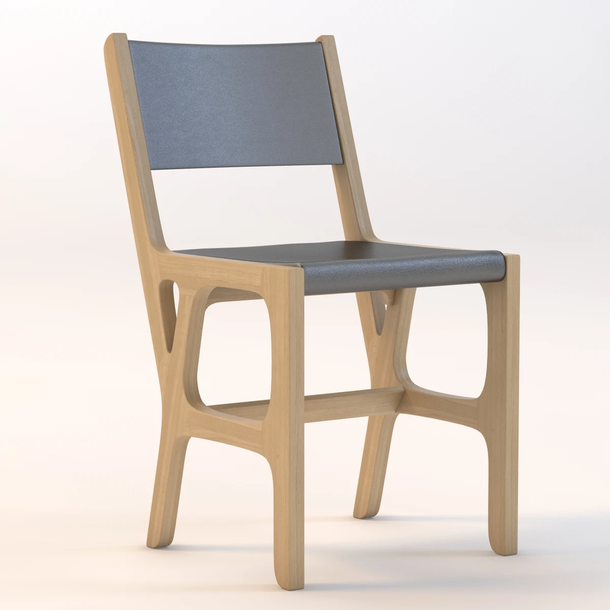Kahve Chair 3D Model_01
