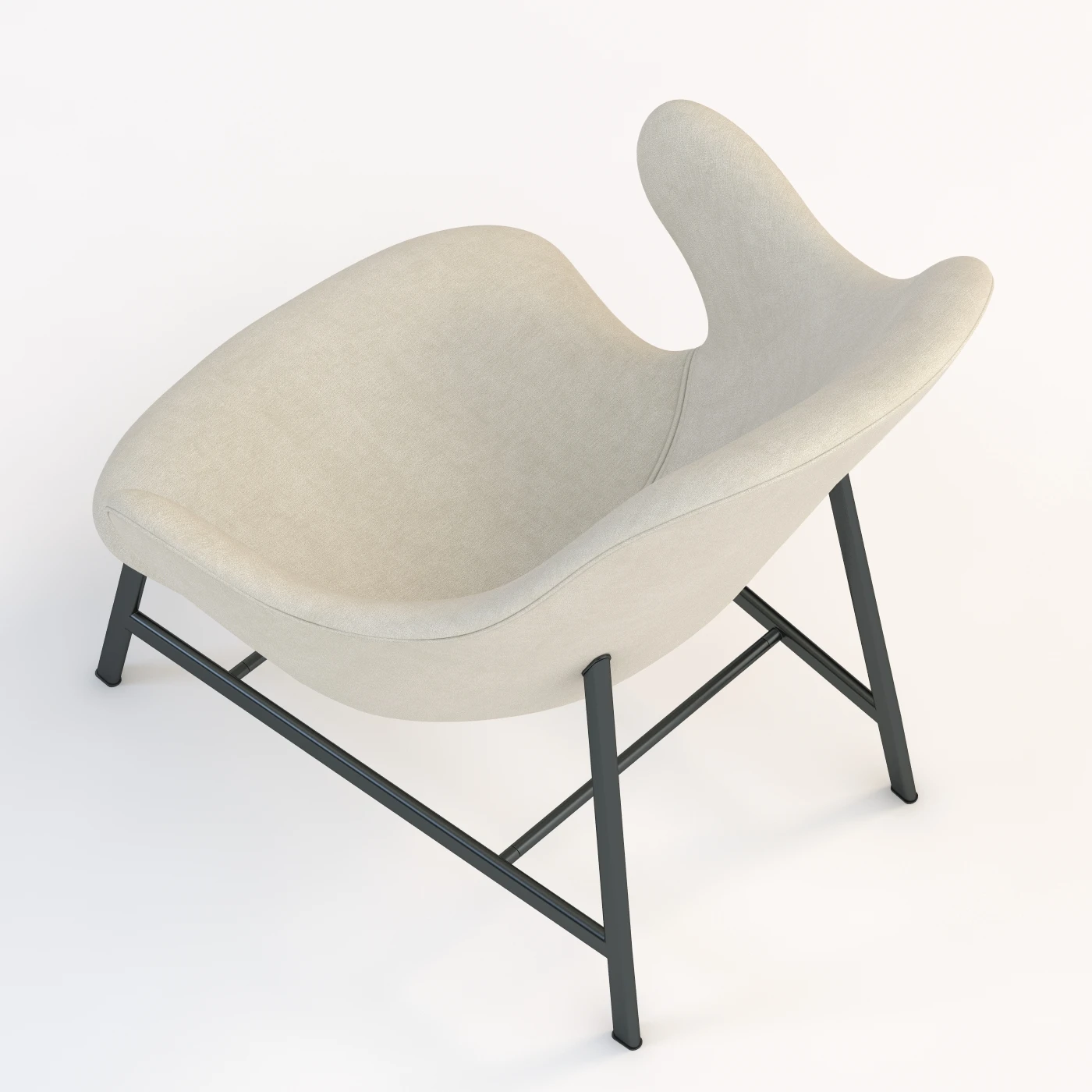 Jaime Hayon Catch Lounge Chair 3D Model_08