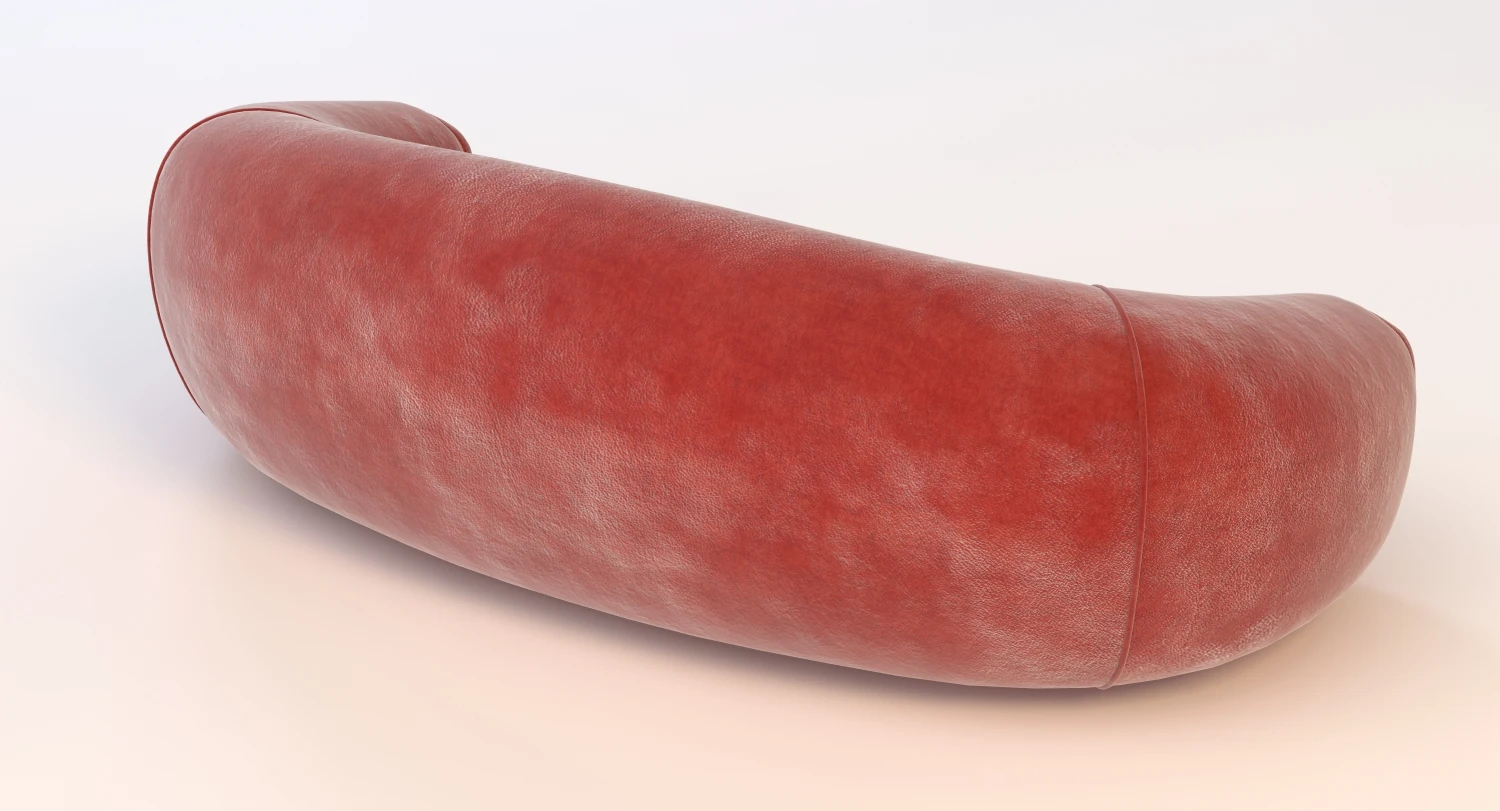 Jean Royere Sofa 3D Model_06