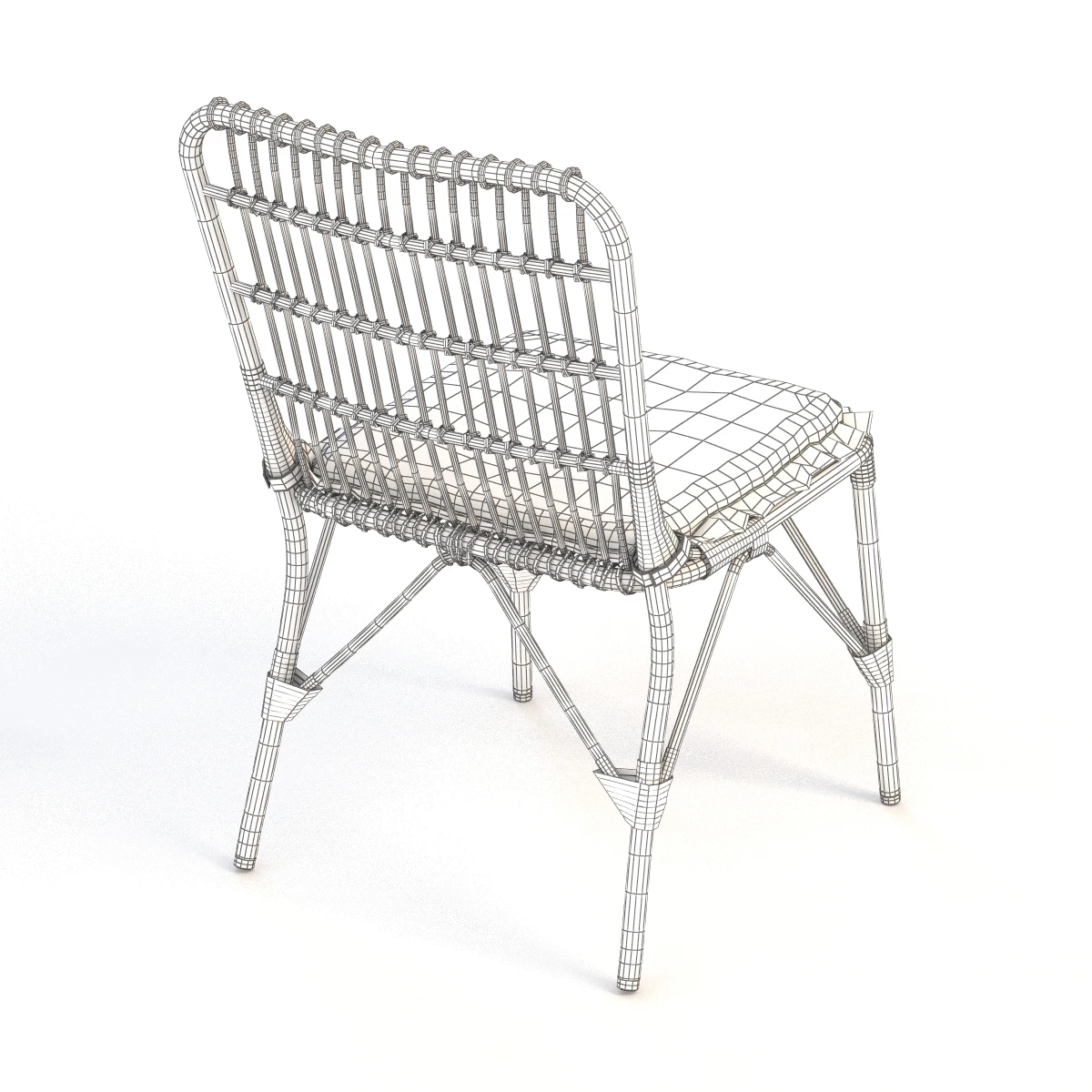 Kruger Ribbon Dining Chair 3D Model_012