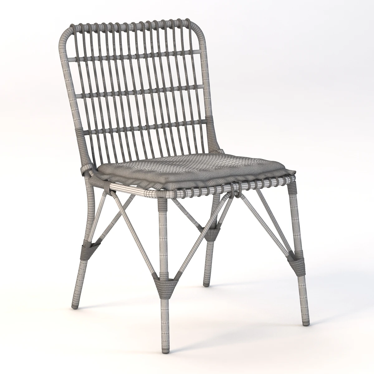 Kruger Ribbon Dining Chair 3D Model_09
