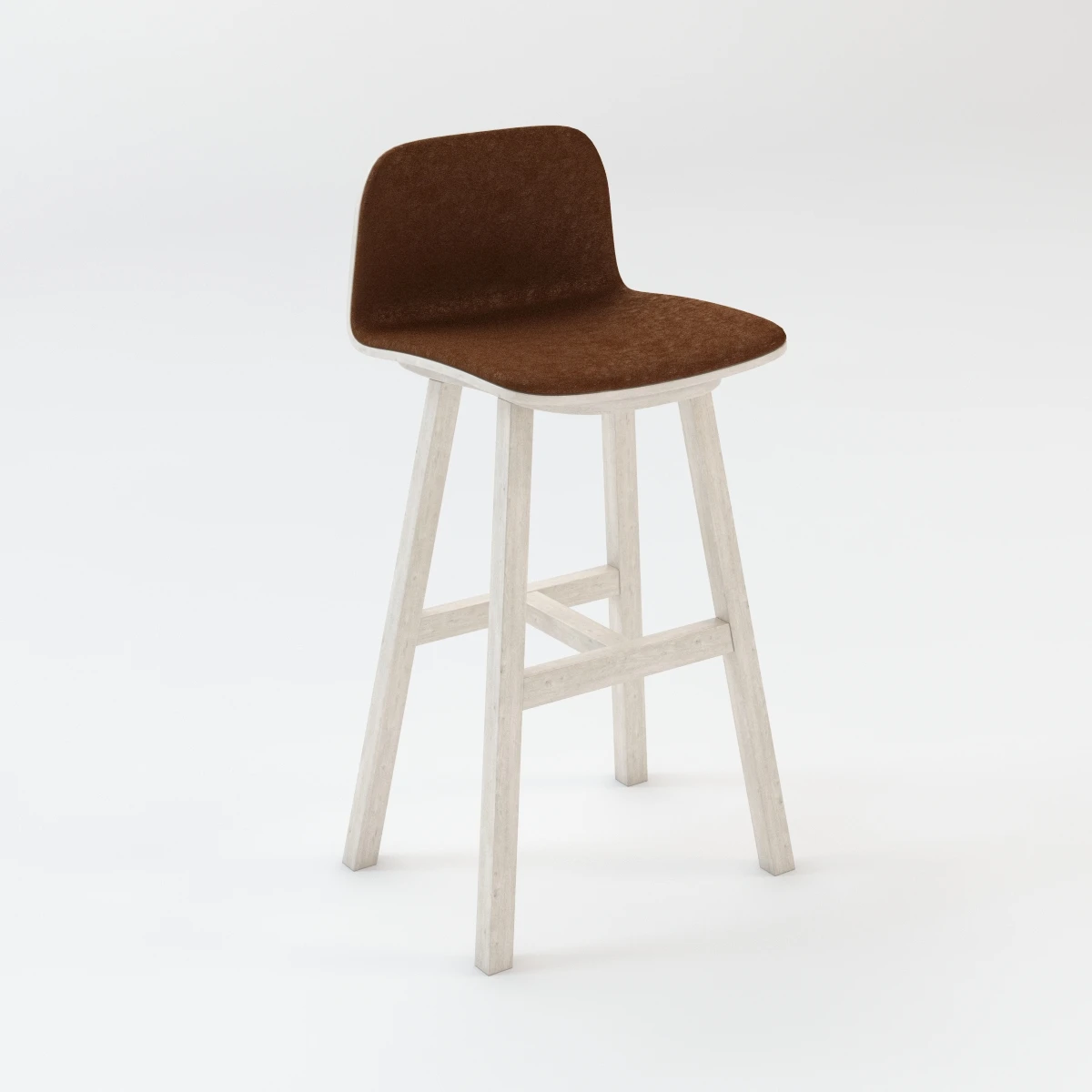 Kuskoa Bar Stool 3D Model_01