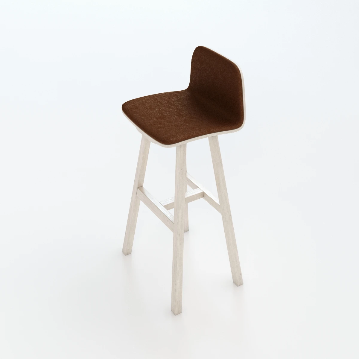 Kuskoa Bar Stool 3D Model_04