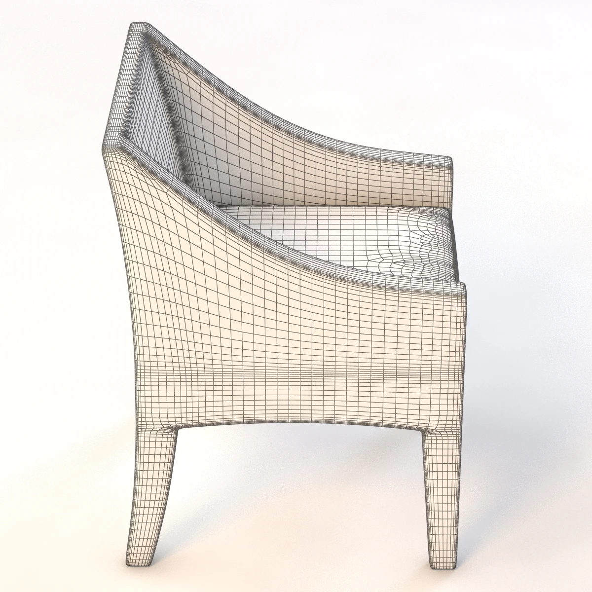 La Jolla Armchair 3D Model_011