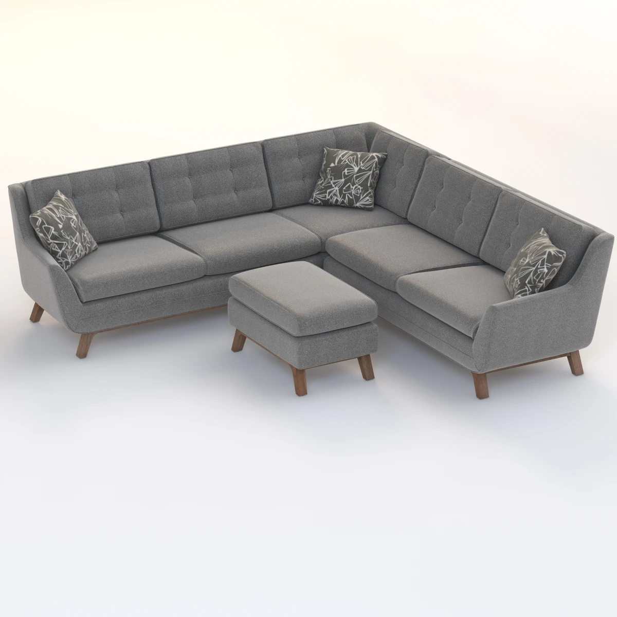 Joybird Eastwood Corner Sofa 3D Model_01