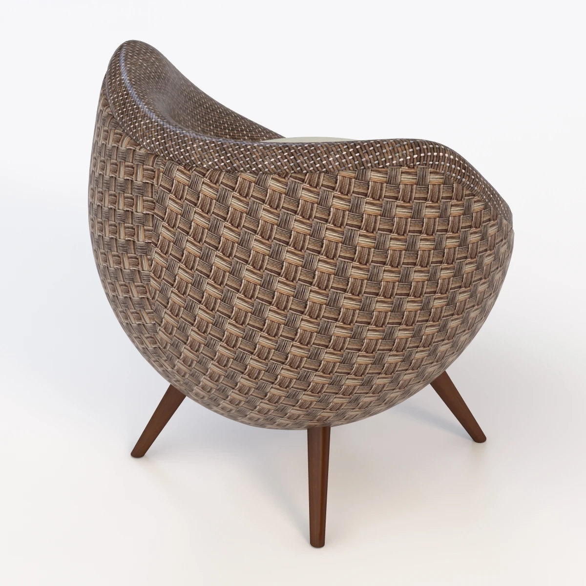 La Luna Easy Armchair 3D Model_04