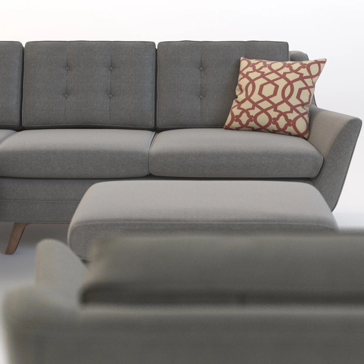 Joybird Eastwood Sofa Set 3D Model_05