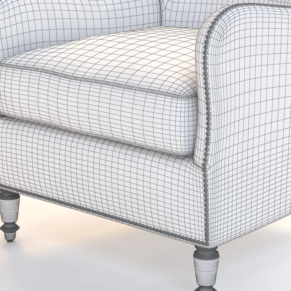 Langdon Chair 3D Model_013