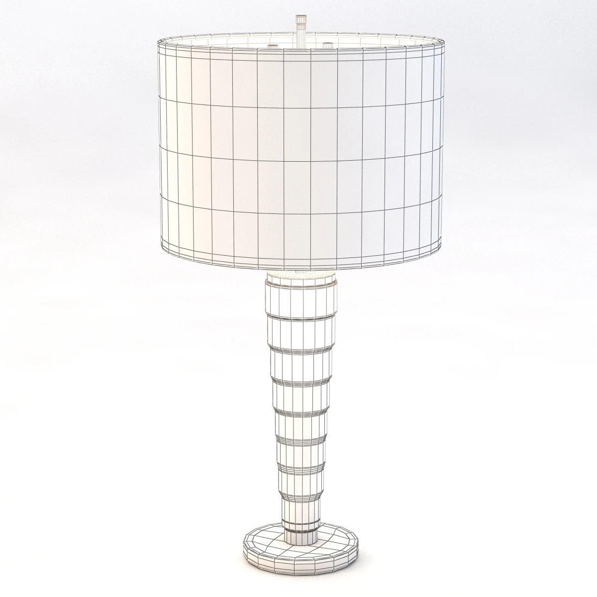 Large Stanford Table Lamp 3D Model_08