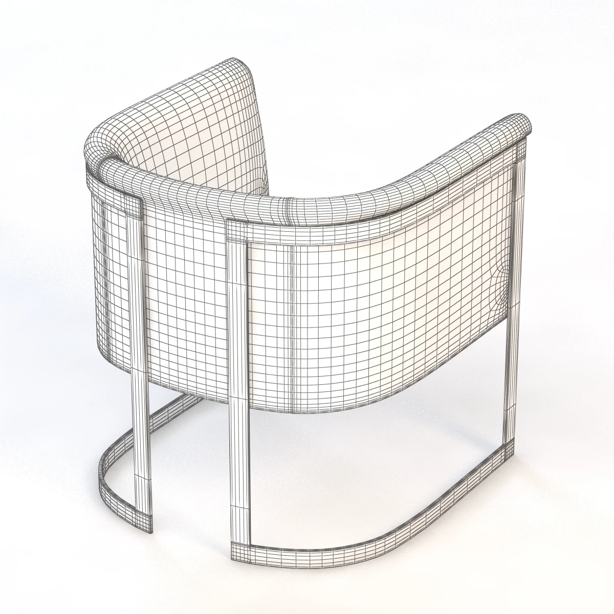 Zola Chair 3D Model_010