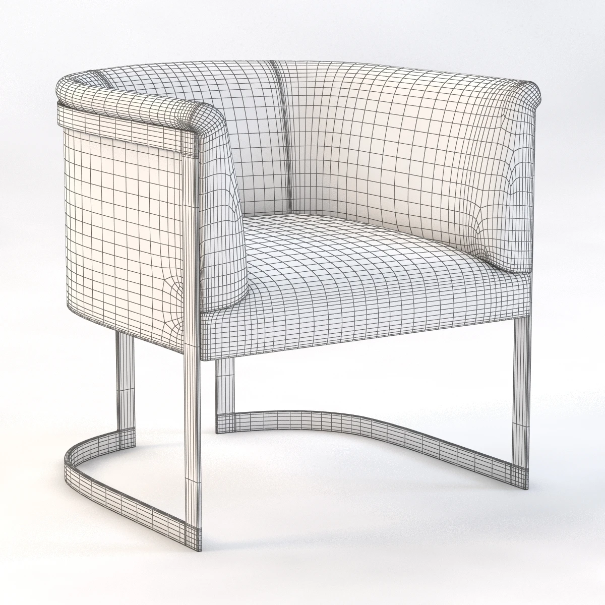 Zola Chair 3D Model_09