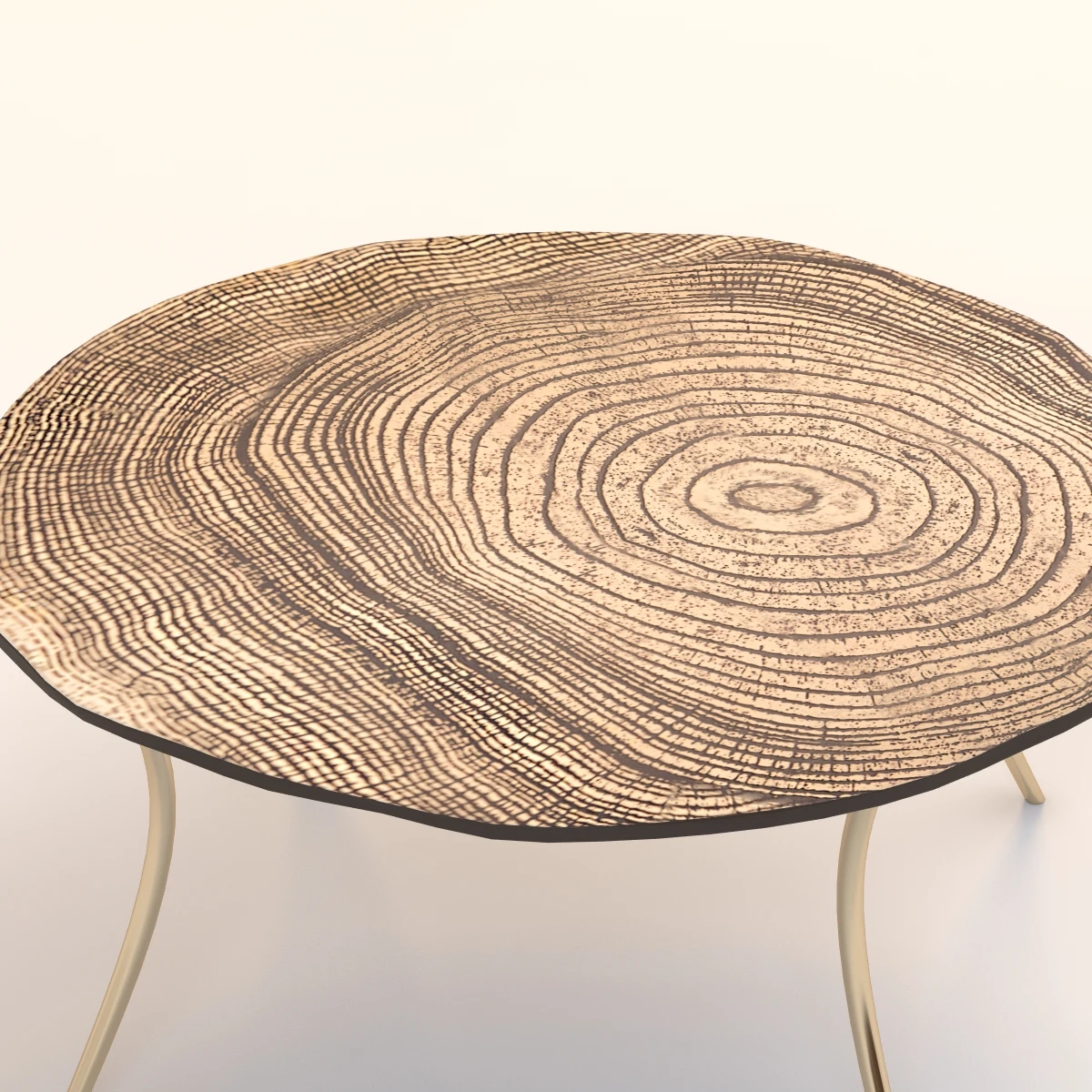 Lean Coffee Table 3D Model_06