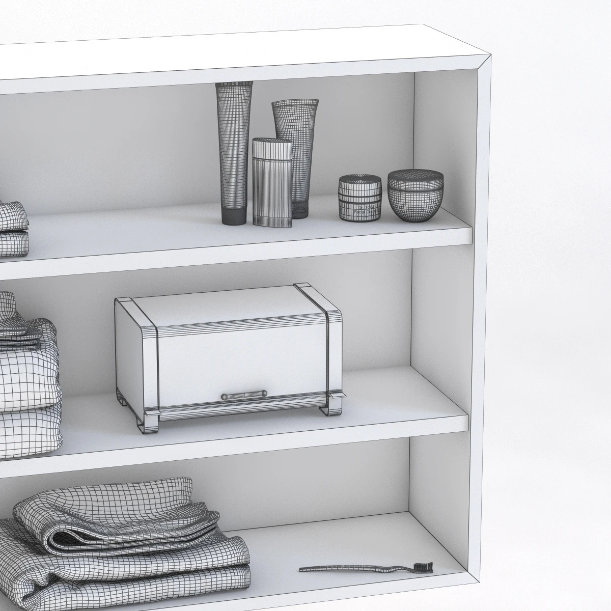 Lisbon Apartment Shower Shelf 3D Model_011