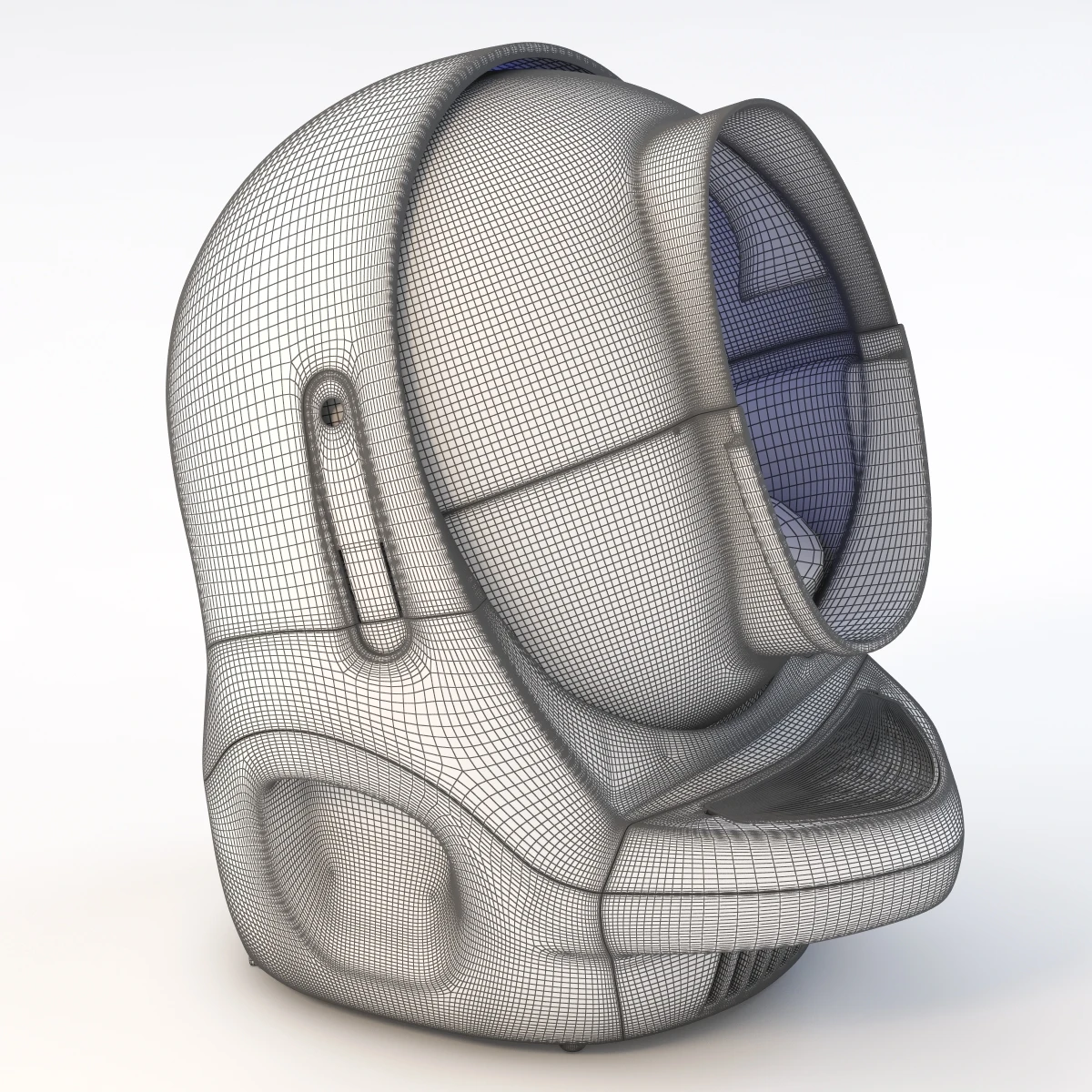 Litter-Robot 3 Connect 3D Model_021