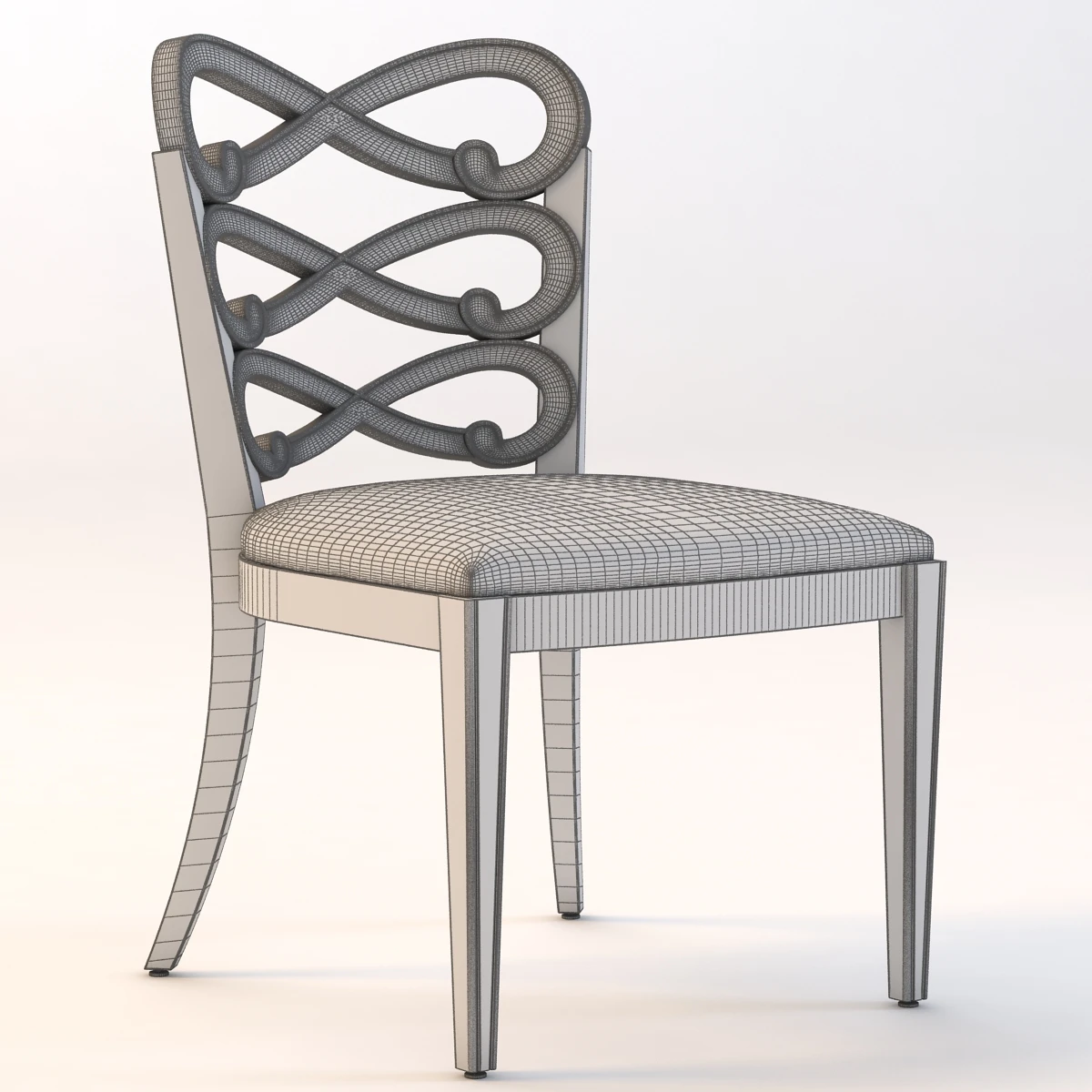 Loop Dining Chair 3D Model_09