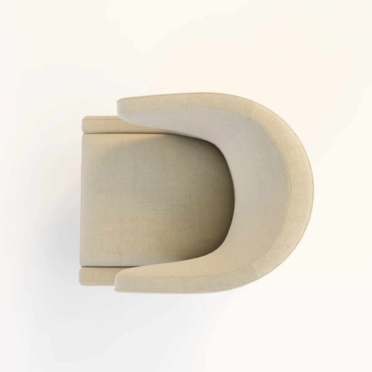 Lorae Arm Chair 3D Model_07