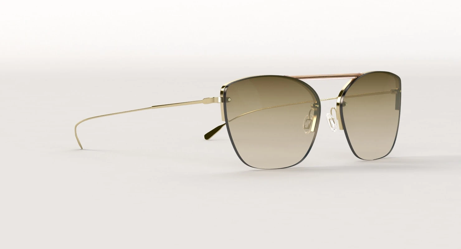 Ziane Sunglass By Oliver Peoples 3D Model_04