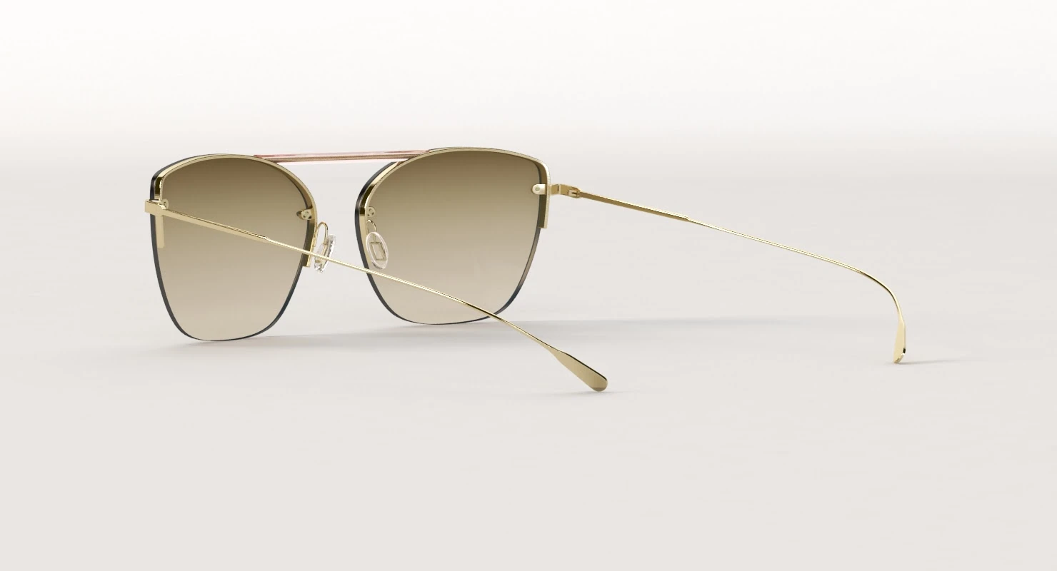 Ziane Sunglass By Oliver Peoples 3D Model_07