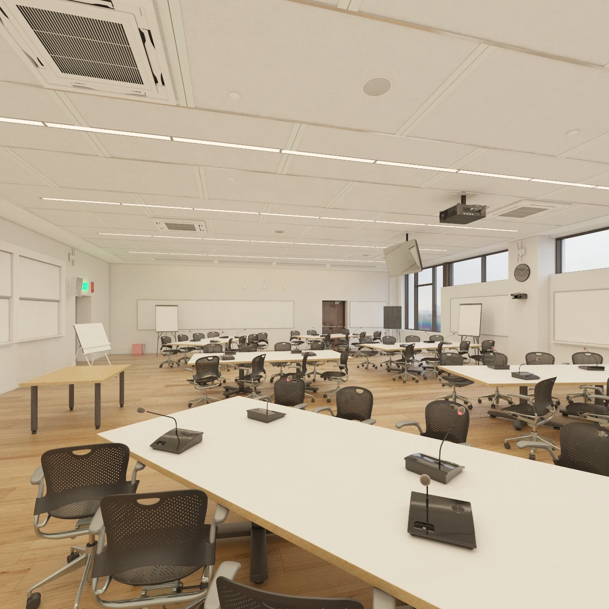 Masterclass Post Graduate Classroom 3D Model_03